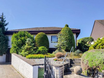 Mainz Laubenheim: Freistehender Bungalow mit Garage & traumhaftem Garten in bester Nachbarschaft!