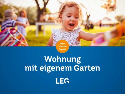 Tolle Wohnung, kleine Miete und mit GARTEN - Jetzt informieren.