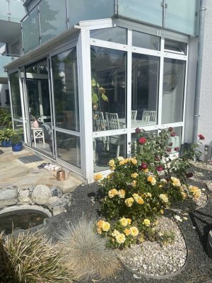 Attraktive Gartenwohnung mit  Wintergarten, optimal für Pendler nach München - ohne Maklerprovision