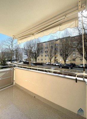 Sonniger Balkon inklusive: 2-Zimmer-Wohnung mit Balkon, Nähe Andräviertel