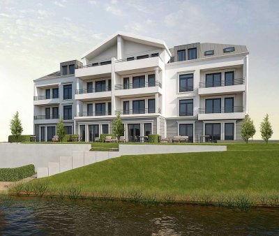 Exklusive Wohnung mitten in der City! 4-Zimmer-Wohnung m. Balkon und TG-Platz / Neubau - Erstbezug