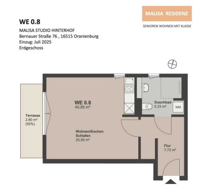 Senioren-Wohnung im Herzen von Oranienburg