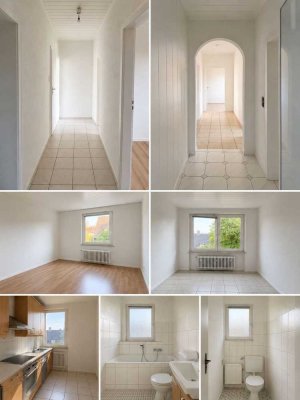 !Helle 5-Zimmer-Wohnung mit Stellplatz und Keller!