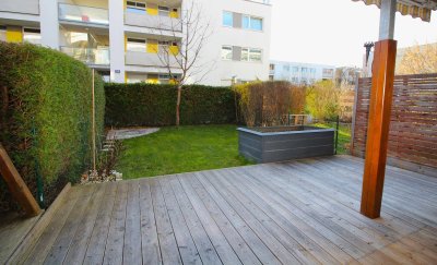 Urbanes Wohnglück mit privater Grün Oase in Salzburg-Sam