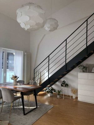 Exklusive 1-Zimmer-Maisonette-Wohnung mit EBK & Balkon in Fulda