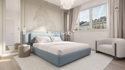 Ost-Westseitige Vierzimmerwohnung die begeistert (Neubau, Erstbezug), urbane Umgebung