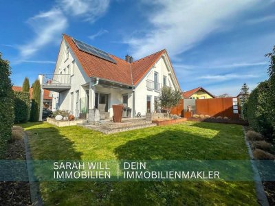 Modernes Familienhaus (DHH) mit Südgarten, Garage & hochw. Ausstattung in Wachenheim
