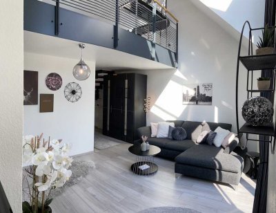 Exklusive 2-Raum-Maisonette-Wohnung mit Balkon und EBK in Frankenthal