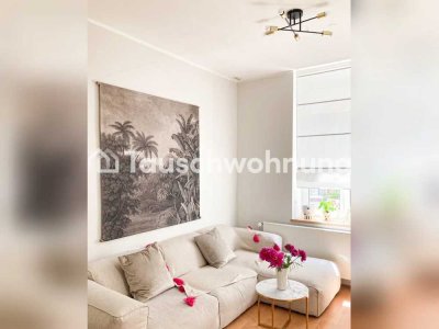 Tauschwohnung: 2 Zimmer Altbauwohnung mit Garten in Bornheim