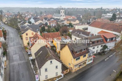 Immobilien-Ensemble am Mainufer von Kelsterbach