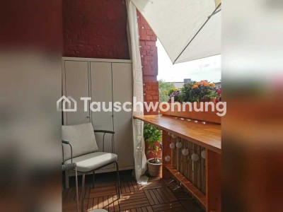 Tauschwohnung: Schöne 3-Zimmerwohnung in Barmbek mit 2 Balkonen