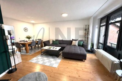Geräumige Dachgeschoss-Wohnung mit Loggia und Garage in ruhiger Anliegerstraße!