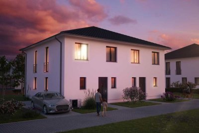 Wohnen, da wo andere Urlaub machen! Neubau - Doppelhaushälfte!