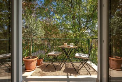 ++Bujatti++ Fantastic 1-room first-occupancy apartment with balcony