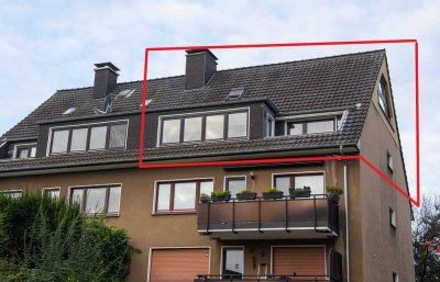 Essen-Schönebeck: Gemütliche Maisonette-Whg. mit Loggia & Garage in gepflegter & begehrter Wohnlage!
