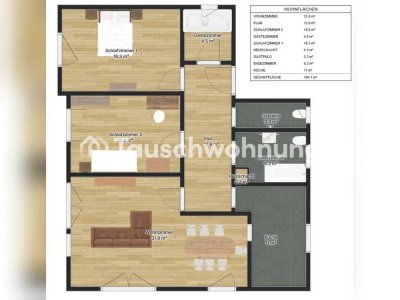 Tauschwohnung: Tausche meine 3,5-Zimmer-Wohnung in München