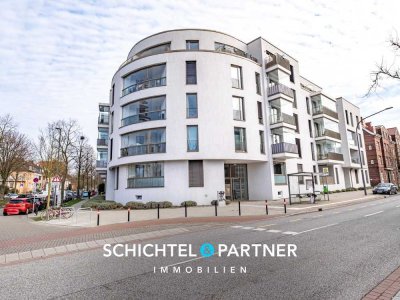 Bremen - Findorff | Beeindruckende Neubau-Penthouse-Wohnung mit Balkon und Weitblick in toller Lage
