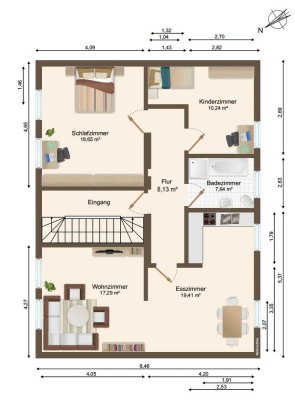 Wunderschöne 3-Raum Wohnung zu vermieten!!
