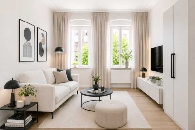Modernisierter Altbauklassiker mit Stuck, Parkett & Charme. Einziehen, ankommen & zu Hause sein!