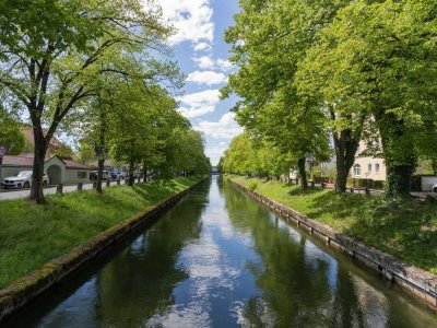 Praktische 3-Zimmer-Wohnung mit Balkon Richtung Mangfallkanal