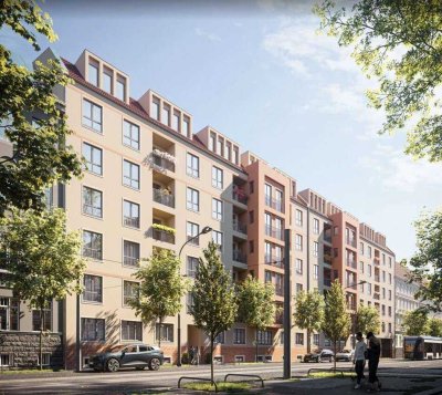 Hochwertiger Neubau mit Parkett, moderner Einbauküche und Terrasse!