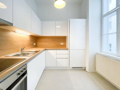 HOFSEITIGE ALTBAUWOHNUNG mit neuer Küche und neuem Badezimmer - Nähe Ungargasse (Balkonanbau möglich!)