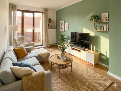 SOFORT Einziehen: Helle, modernisierte 2-Zimmer-Wohnung in Bestlage des Viertels