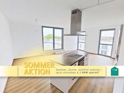 SOMMERAKTION - EINZIEHEN UND DIE 1. NKM GESCHENKT BEKOMMEN: Weitläufige 3-Zimmer-Wohnung mit EBK ...