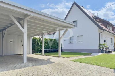 Modernisierte Doppelhaushälfte mit Pool in bevorzugter, ruhiger Lage