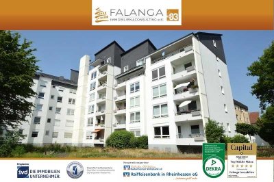 Falanga Immobilien - Vorteilhaft aufgeteilte 4-Zi. Wohnung in grüner Familienlage von Bretzenheim!