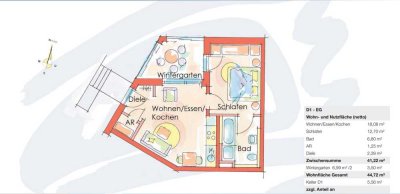 moderne 2-Zimmer-Eigentumswohnung für Kapitalanleger