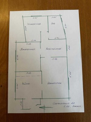 Erstbezug nach Sanierung: 3,5-Zimmer-Wohnung in Bochum Eppendorf