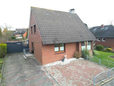 Borssum! Gepflegtes Einfamilienhaus mit Garten, Terrasse und Garage in ruhiger Sackgassenlage!