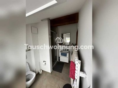 Tauschwohnung: Wunderschöne 3 Zimmer Wohnung mit 2 Stockwerken mit Balkon