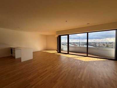 Einzigartige 4-Zimmer-Penthousewohnung an der Elbspitze