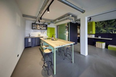 Möbliertes Apartment mit Küche und Badezimmer