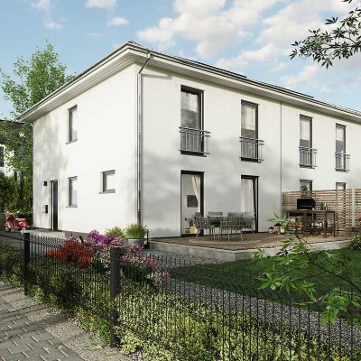 Bauen mit Freunden? Schicke Doppelhausstadtvillenhälfte unweit des Müggelsee's.