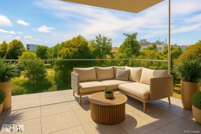 Stilvoll wohnen in Wien: Moderne 2-Zimmer Wohnung mit Balkon und Erstbezug in zentraler Lage!