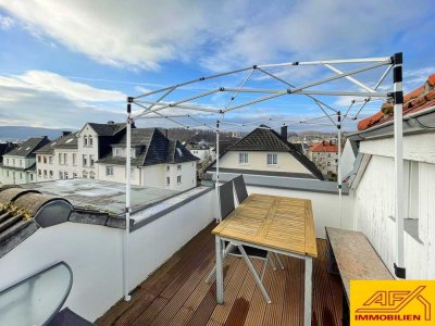 Schicke Altbauwohnung mit Dachterrasse