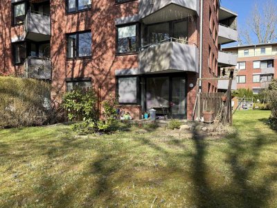 Vermietete Erdgeschosswohnung mit Terrasse und Stellplatz