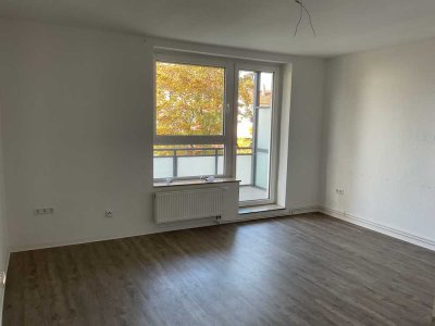 Moderne Wohnung in ruhiger Lage für Singles und Paare mit großem Balkon