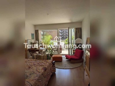 Tauschwohnung: Kleine Wohnung mit großer Terrasse