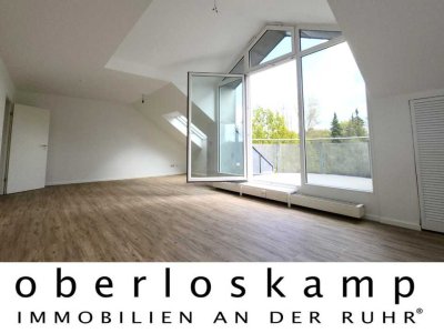 Ihr neues Zuhause über den Dächern von Mülheim - Dachterrassenwohnung mit Fahrstuhl und Garage