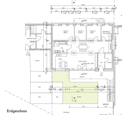 Neubau 4-Zimmer Terrassenwohnung  in Vettweiß Gladbach