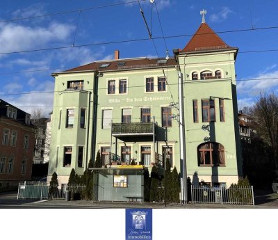Stilvolle Wohnung mit Charme in schöner Stadtvilla! Balkon, Bad mit Fußbodenheizung!