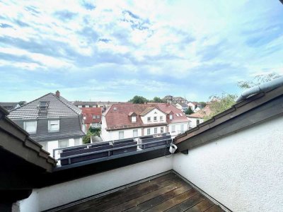 Gemütliche Dachwohnung mit Terrasse  in MA-Feudenheim zu vermieten