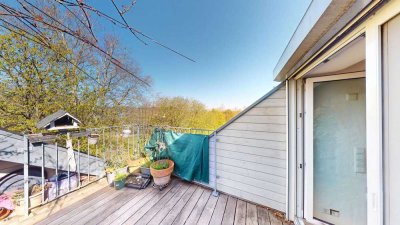 Drei-Zimmer-Maisonette-Wohnung mit Dachterrasse in der Ravensburger Nordstadt