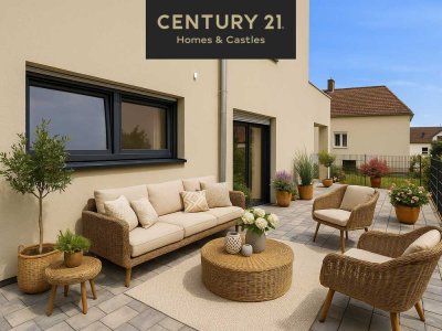 Barrierefreie 3-Zimmer-Küche-Bad-Wohnung mit Terrasse – Erstbezug in Schönenberg-Kübelberg