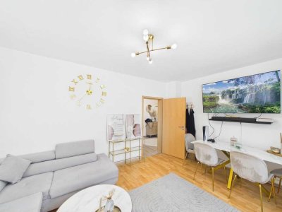 Vermietete 3-Zimmerwohnung im modernisierten Altbau mit durchdachtem Grundriss.