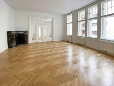 Unbefristete 4-Zimmer-Altbauwohnung im Botschaftsviertel zu mieten in 1040 Wien
